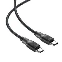 Acefast Кабел USB-C to USB-C Cable 60W Silicone braid 1.2m - C10-03 - Black