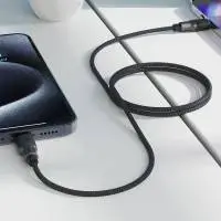Acefast Кабел USB-C to USB-C Cable 60W Silicone braid 1.2m - C10-03 - Black