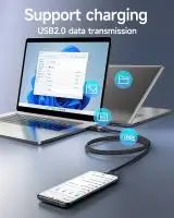 Acefast Кабел USB-A to USB-C Cable 60W 1.2m - C9-04 - Black