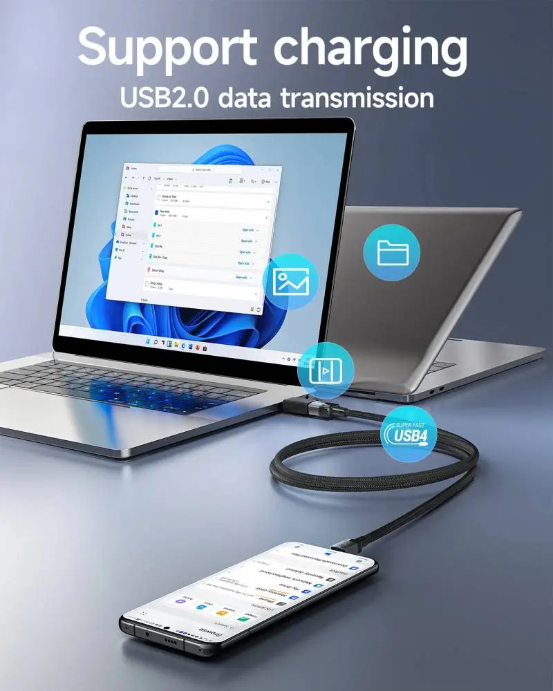 Acefast Кабел USB-A to USB-C Cable 60W 1.2m - C9-04 - Black