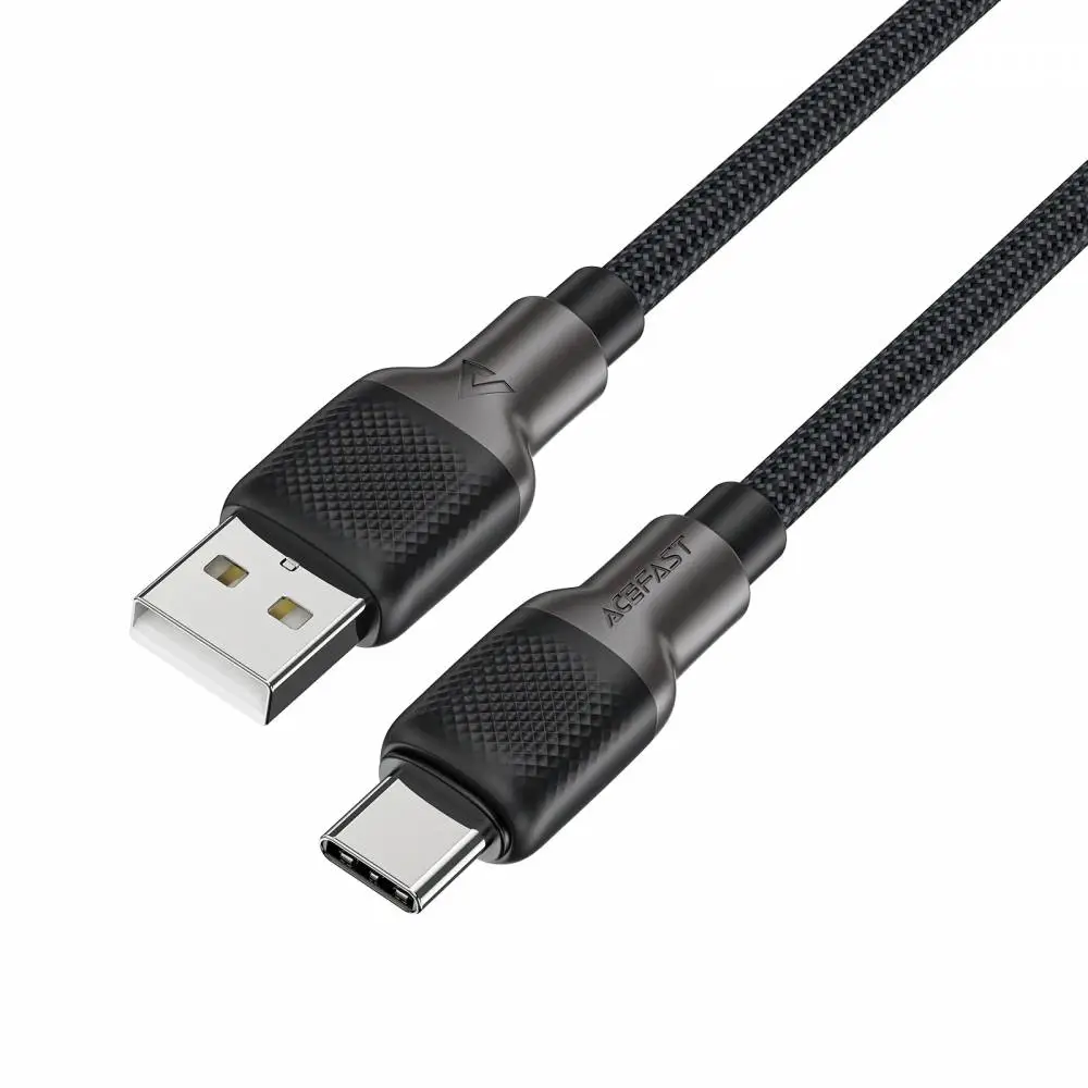 Acefast Кабел USB-A to USB-C Cable 3A 1.2m - C10-04 - Black