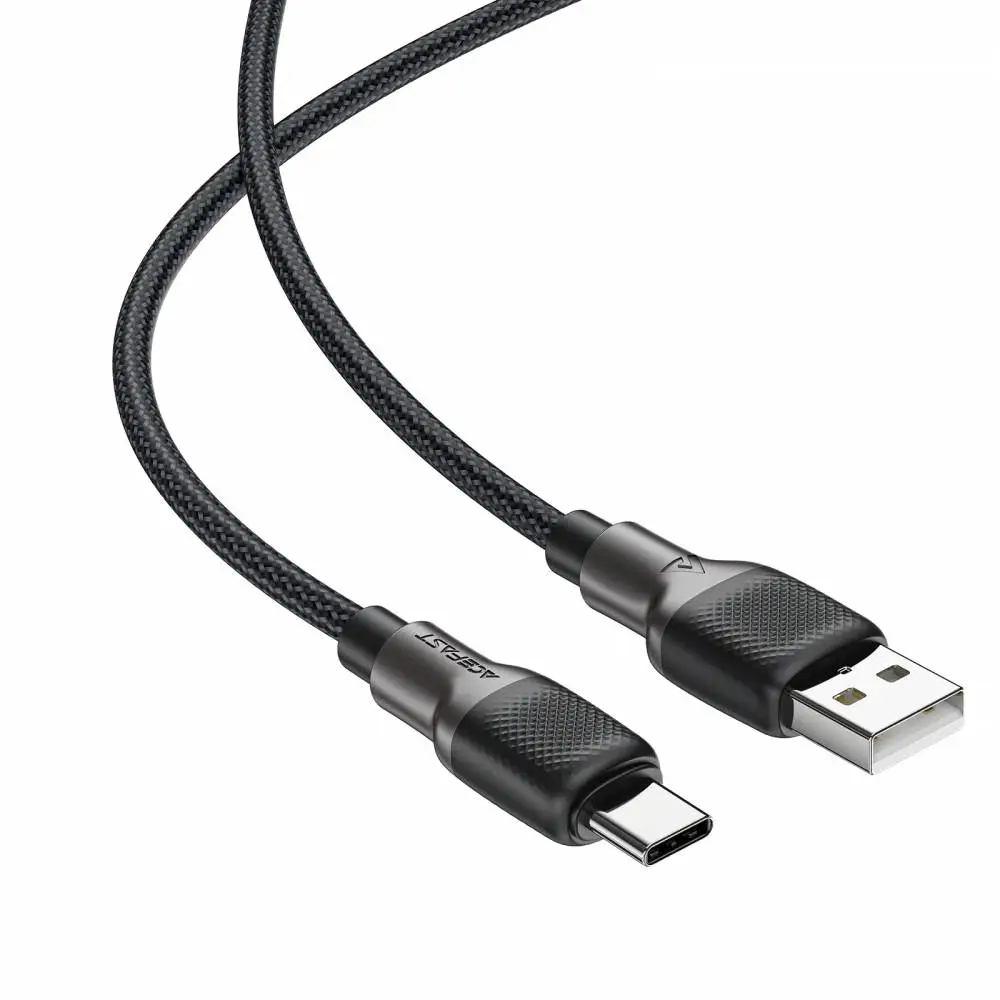 Acefast Кабел USB-A to USB-C Cable 3A 1.2m - C10-04 - Black