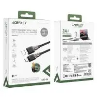 Acefast Кабел USB-A to USB-C Cable 3A 1.2m - C10-04 - Black