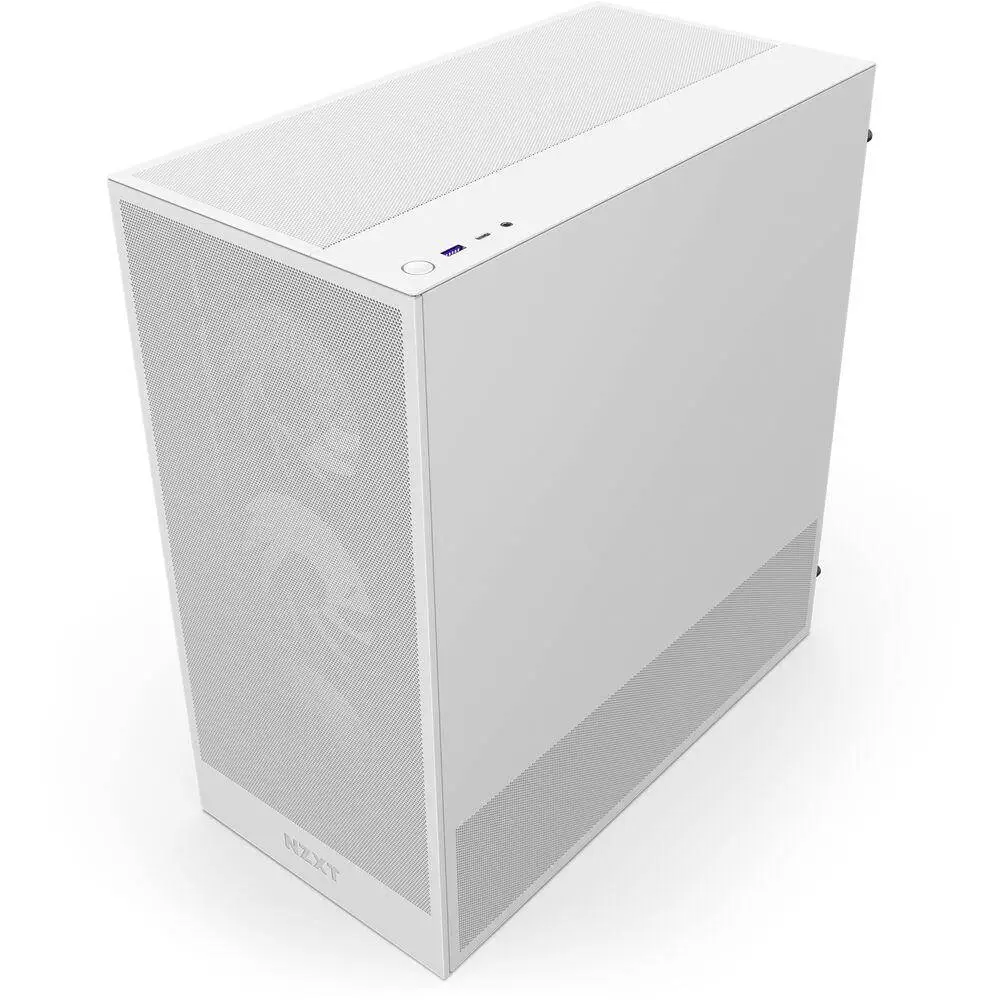 Кутия NZXT H5 Flow RGB 2024 White Mid-Tower - CC-H52FW-R1