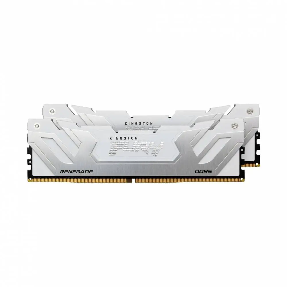 Памет Kingston FURY Renegade White 48GB(2x24GB) DDR5 8400MHz CL40 - KF584CU40RWK2-48