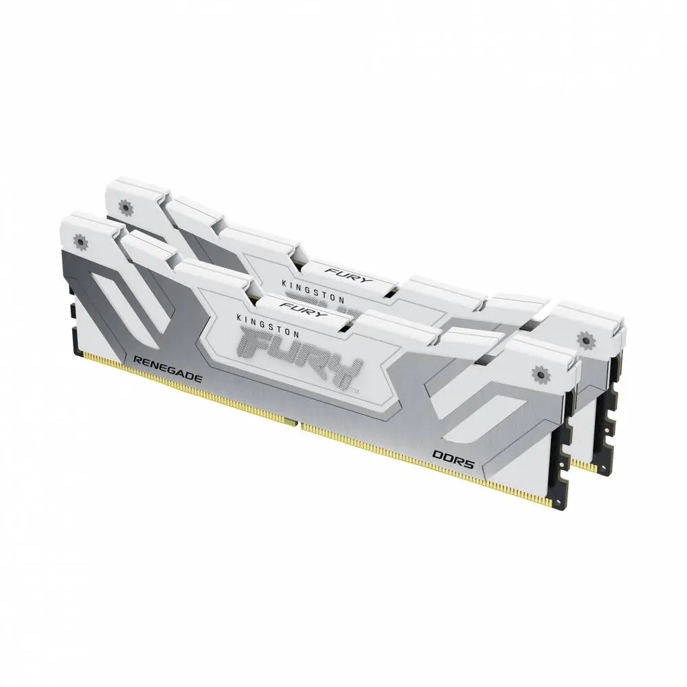Памет Kingston FURY Renegade White 48GB(2x24GB) DDR5 8400MHz CL40 - KF584CU40RWK2-48