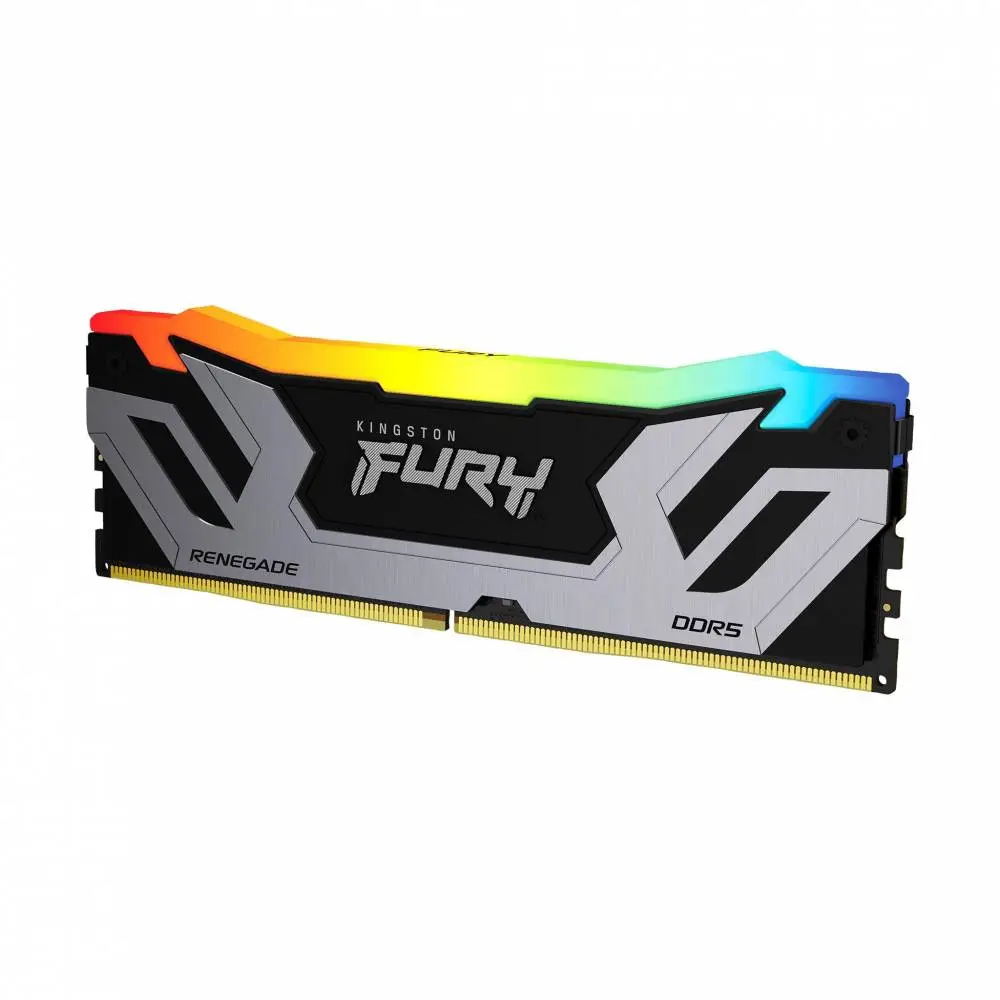 Памет Kingston FURY Renegade Black RGB 24GB DDR5 8400MHz CL40 - KF584CU40RSA-24