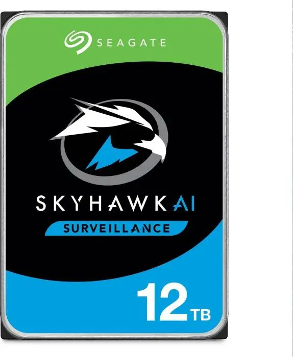 Твърд Диск Seagate SkyHawk AI + Rescue 12TB 3.5" 7200rpm SATAIII 6Gb/s  - ST12000VE001
