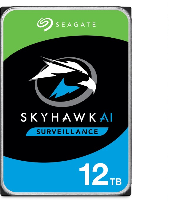 Твърд Диск Seagate SkyHawk AI + Rescue 12TB 3.5" 7200rpm SATAIII 6Gb/s  - ST12000VE001