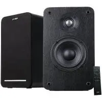 Колонки FENDA R40BT 2.0 Multimedia Speakers, 60W RMS (30Wx2), 2x1'' Tweeter + 2x4'' Woofer, BT 5.0/Optical/AUX/USB/Remote Control/Wooden/Black