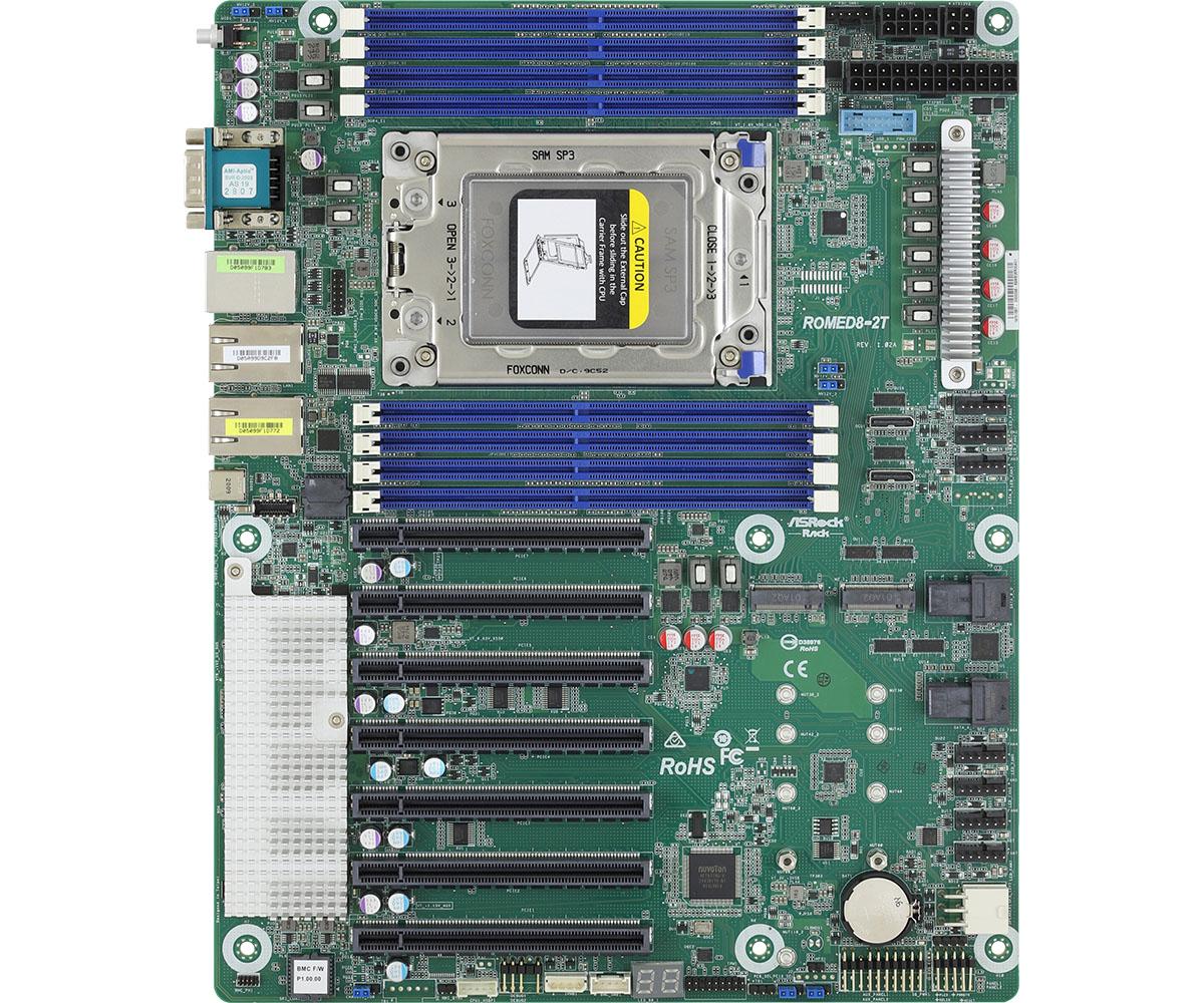 Дънна платка Asrock Server ROMED8-2T Workstastion SP3 LGA4094 ATX