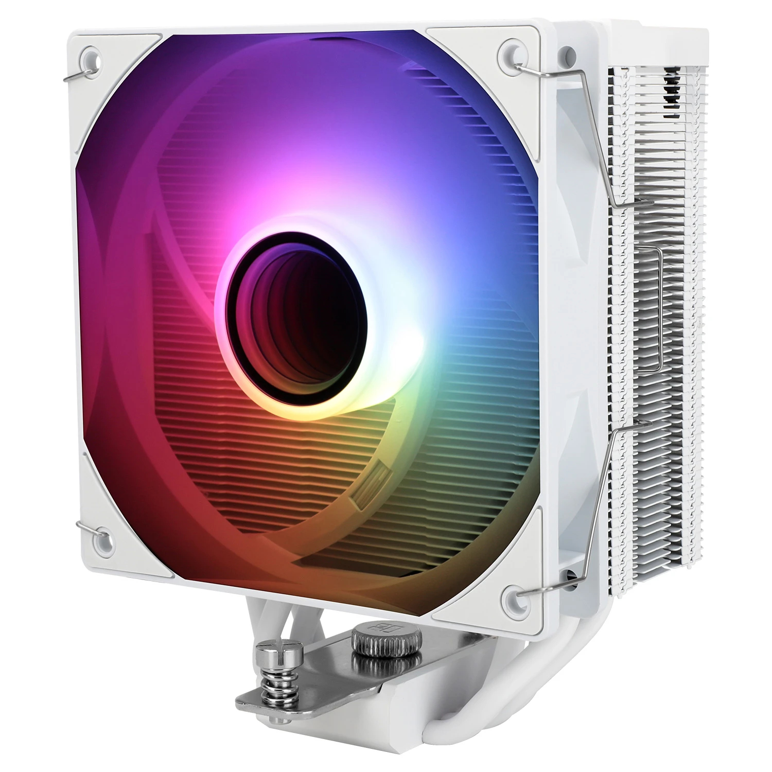 Охладител за процесор Thermalright Cooler Assassin Spirit 120 Vision A-RGB White - LCD Display, Infinity Mirror