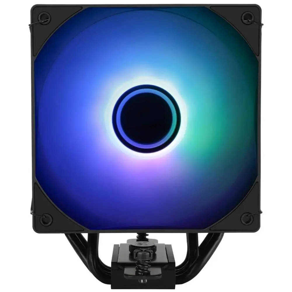 Охладител за процесор Thermalright Cooler Assassin Spirit 120 Vision A-RGB Black - LCD Display, Infinity Mirror