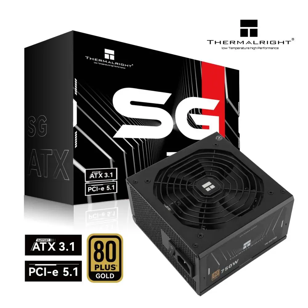 Захранване Thermalright TR-SG-750 ATX 3.1 750W Plus Gold PSU