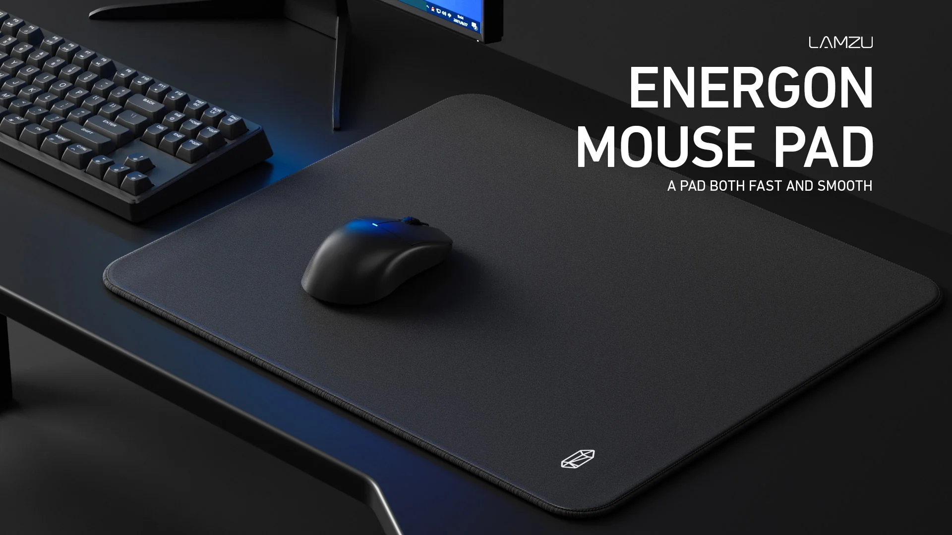 Lamzu професионален геймърски пад за мишка Gaming Mousepad Energon - SCR Base, 480 x 410 mm