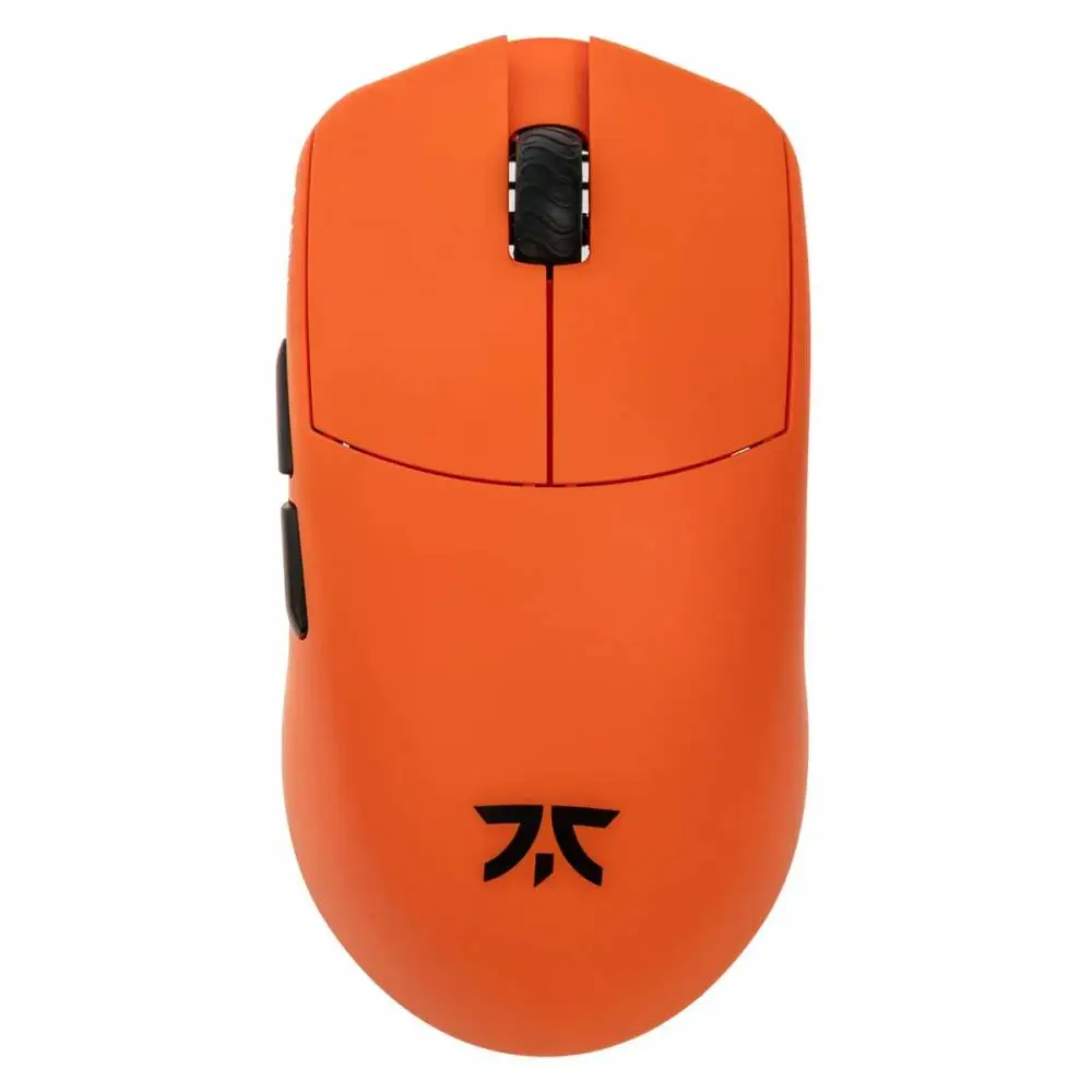 Геймърска мишка Lamzu MAYA X 8K - Wireless Gaming Mouse - Fnatic Special Edition Orange