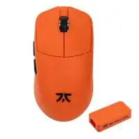 Геймърска мишка Lamzu MAYA X 8K - Wireless Gaming Mouse - Fnatic Special Edition Orange