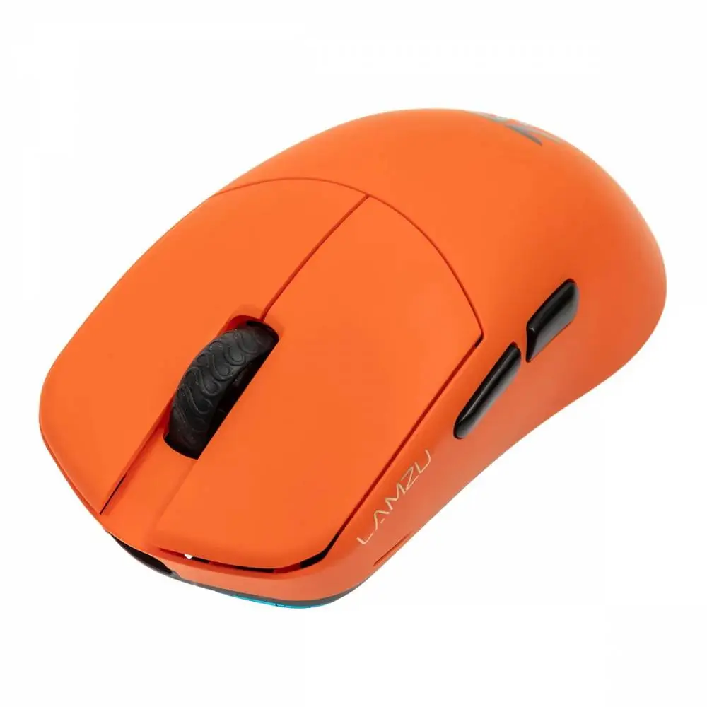 Геймърска мишка Lamzu MAYA X 8K - Wireless Gaming Mouse - Fnatic Special Edition Orange