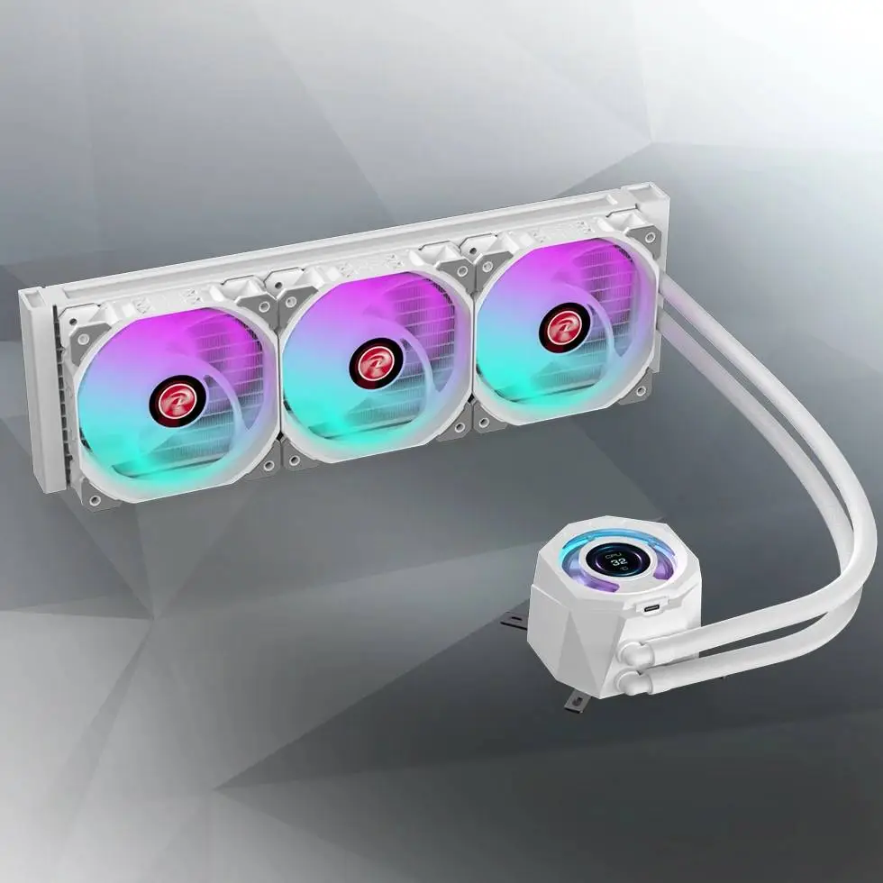 Водно охлаждане за процесор Raijintek CYCLOPS 360 White Water Cooling