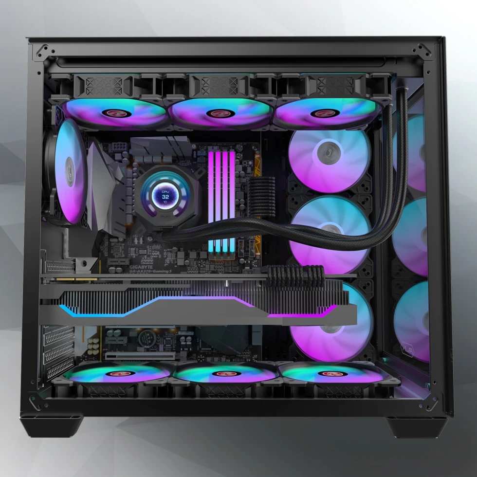 Răcire cu apă pentru procesor Raijintek CYCLOPS 360 Black Water Cooling