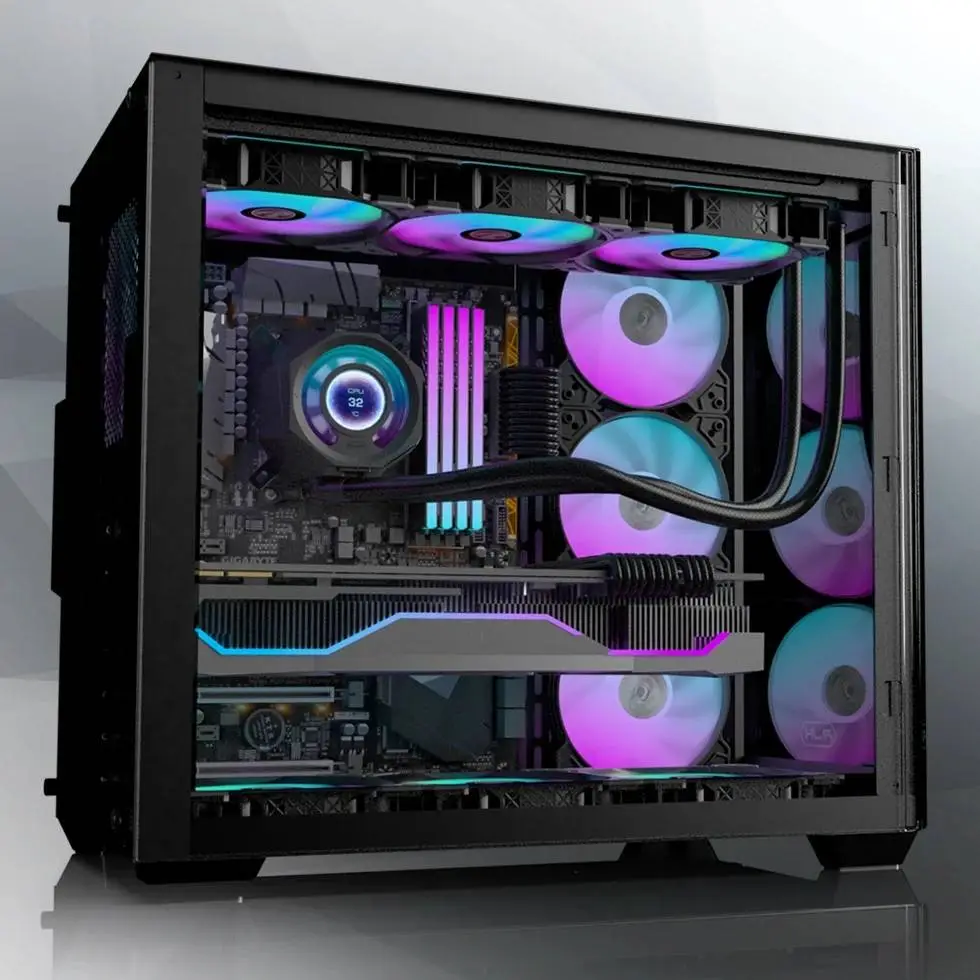 Răcire cu apă pentru procesor Raijintek CYCLOPS 360 Black Water Cooling