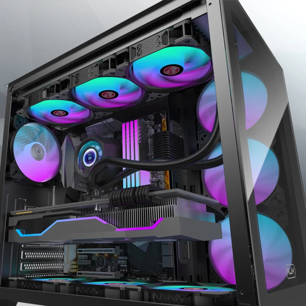 Răcire cu apă pentru procesor Raijintek CYCLOPS 360 Black Water Cooling