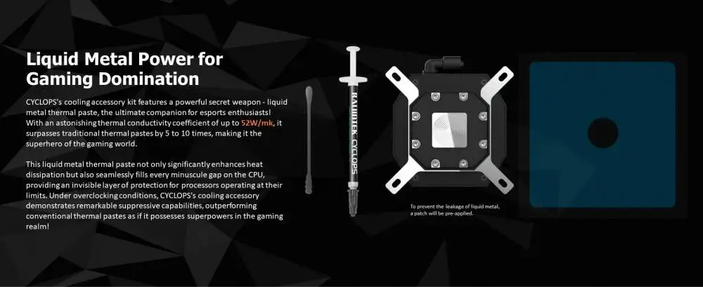 Răcire cu apă pentru procesor Raijintek CYCLOPS 360 Black Water Cooling