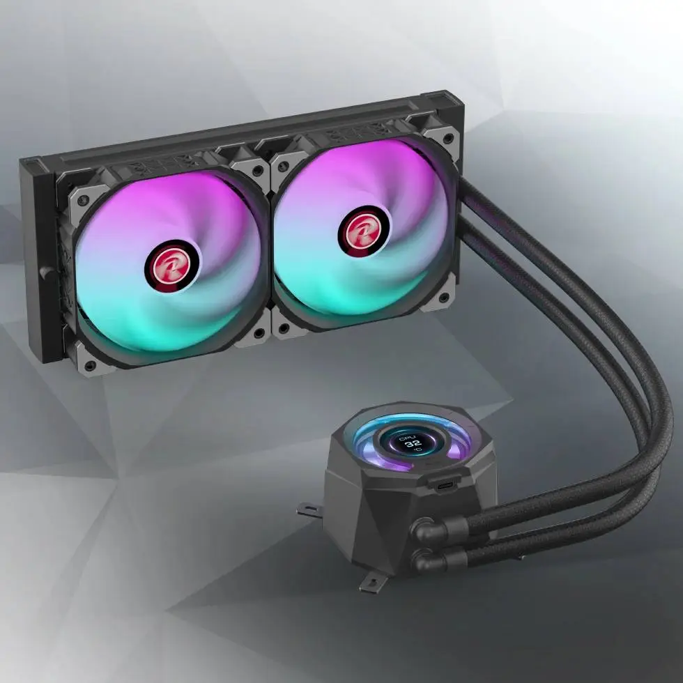 Водно охлаждане за процесор Raijintek CYCLOPS 240 Black Water Cooling