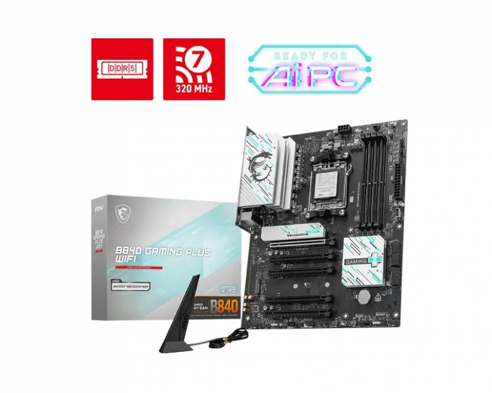 Дънна платка MSI B840 GAMING PLUS WIFI AM5