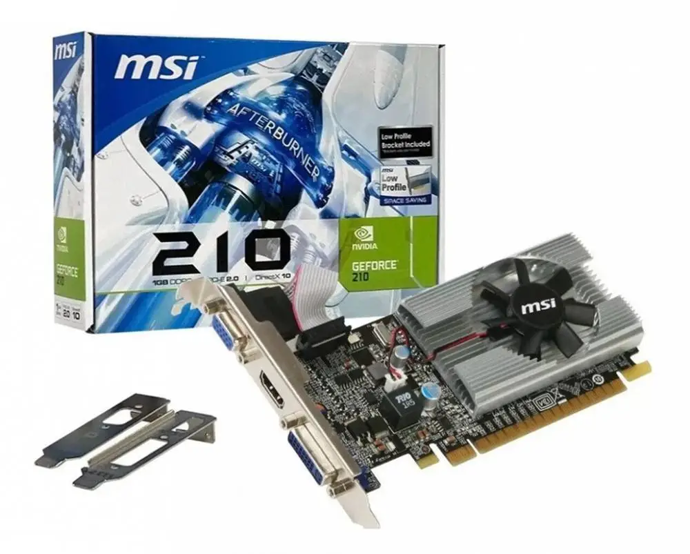 Видео карта MSI GeForce GT210 1GB DDR3 N210-1GD3/LP