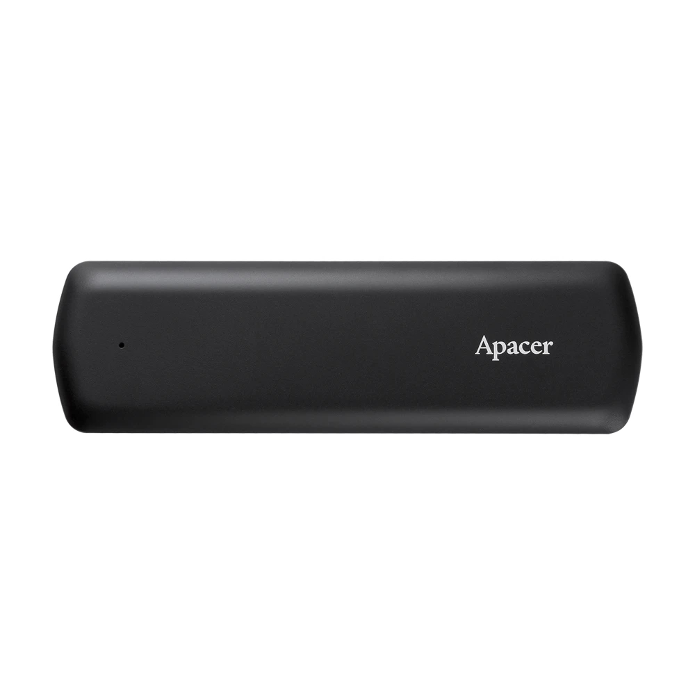 Външен диск Apacer Portable SSD AS721 500GB USB-C 3.2 Gen 2/USB-A 3.2 Gen 1, Military-Grade, Shockproof, Black