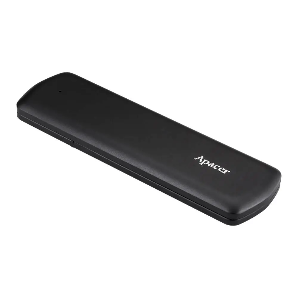 Външен диск Apacer Portable SSD AS721 500GB USB-C 3.2 Gen 2/USB-A 3.2 Gen 1, Military-Grade, Shockproof, Black