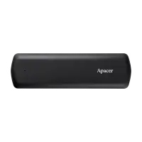 Външен диск Apacer Portable SSD AS721 1TB USB-C 3.2 Gen 2/USB-A 3.2 Gen 1, Military-Grade, Shockproof, Black
