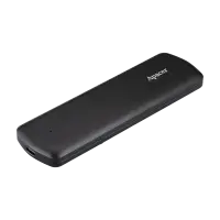Външен диск Apacer Portable SSD AS721 1TB USB-C 3.2 Gen 2/USB-A 3.2 Gen 1, Military-Grade, Shockproof, Black