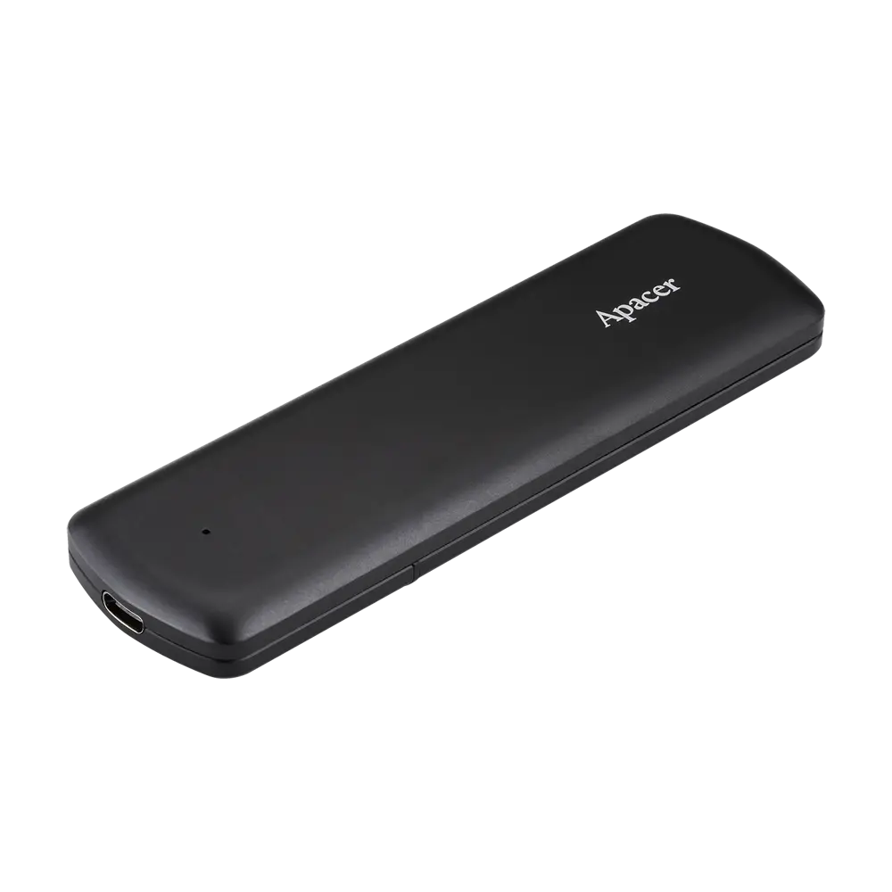 Външен диск Apacer Portable SSD AS721 1TB USB-C 3.2 Gen 2/USB-A 3.2 Gen 1, Military-Grade, Shockproof, Black