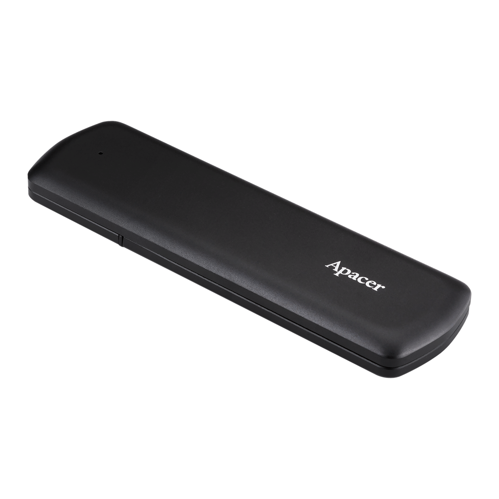 Външен диск Apacer Portable SSD AS721 1TB USB-C 3.2 Gen 2/USB-A 3.2 Gen 1, Military-Grade, Shockproof, Black