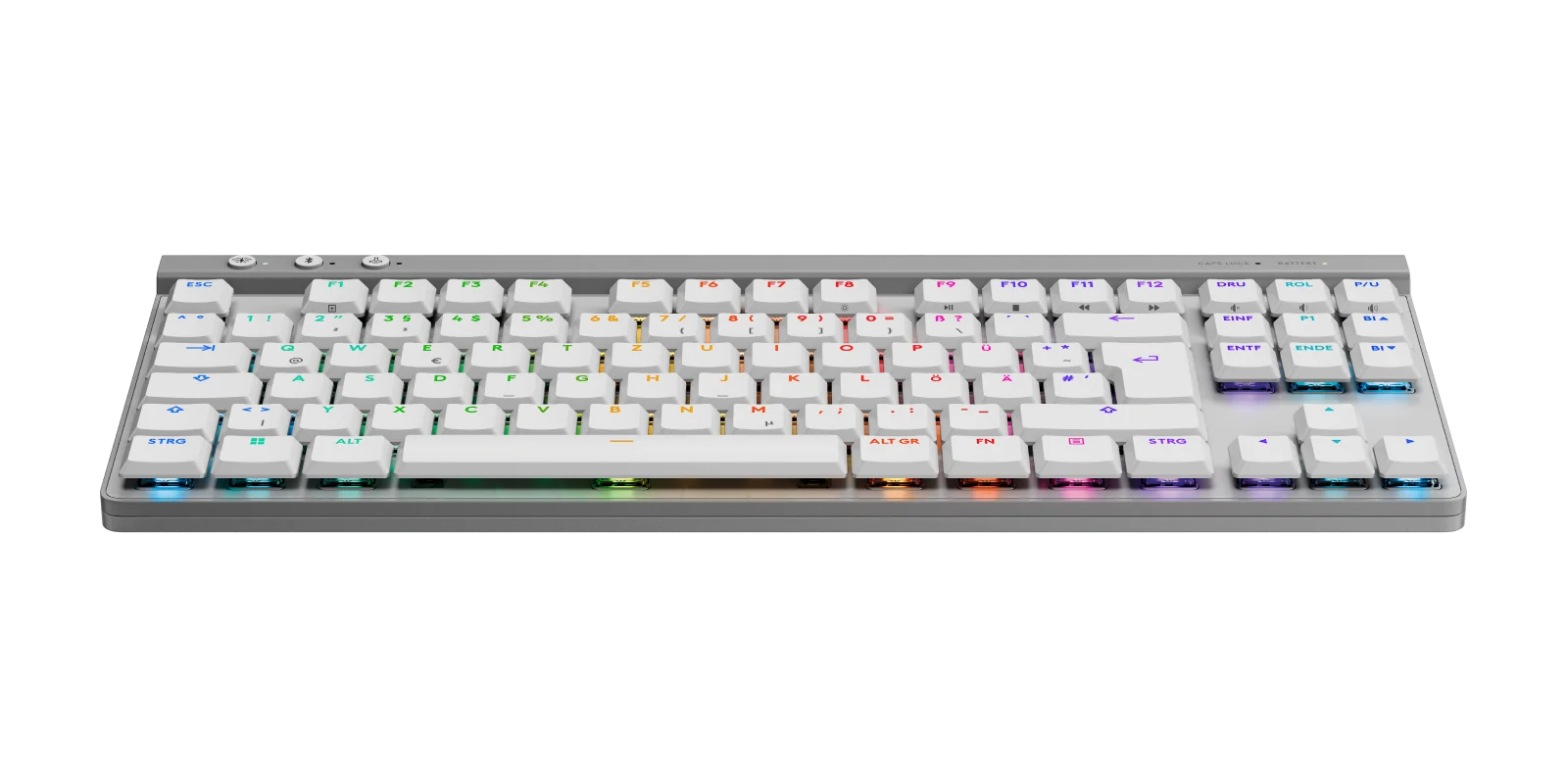 Clavier de jeu sans fil Logitech G515 Lightspeed TKL White