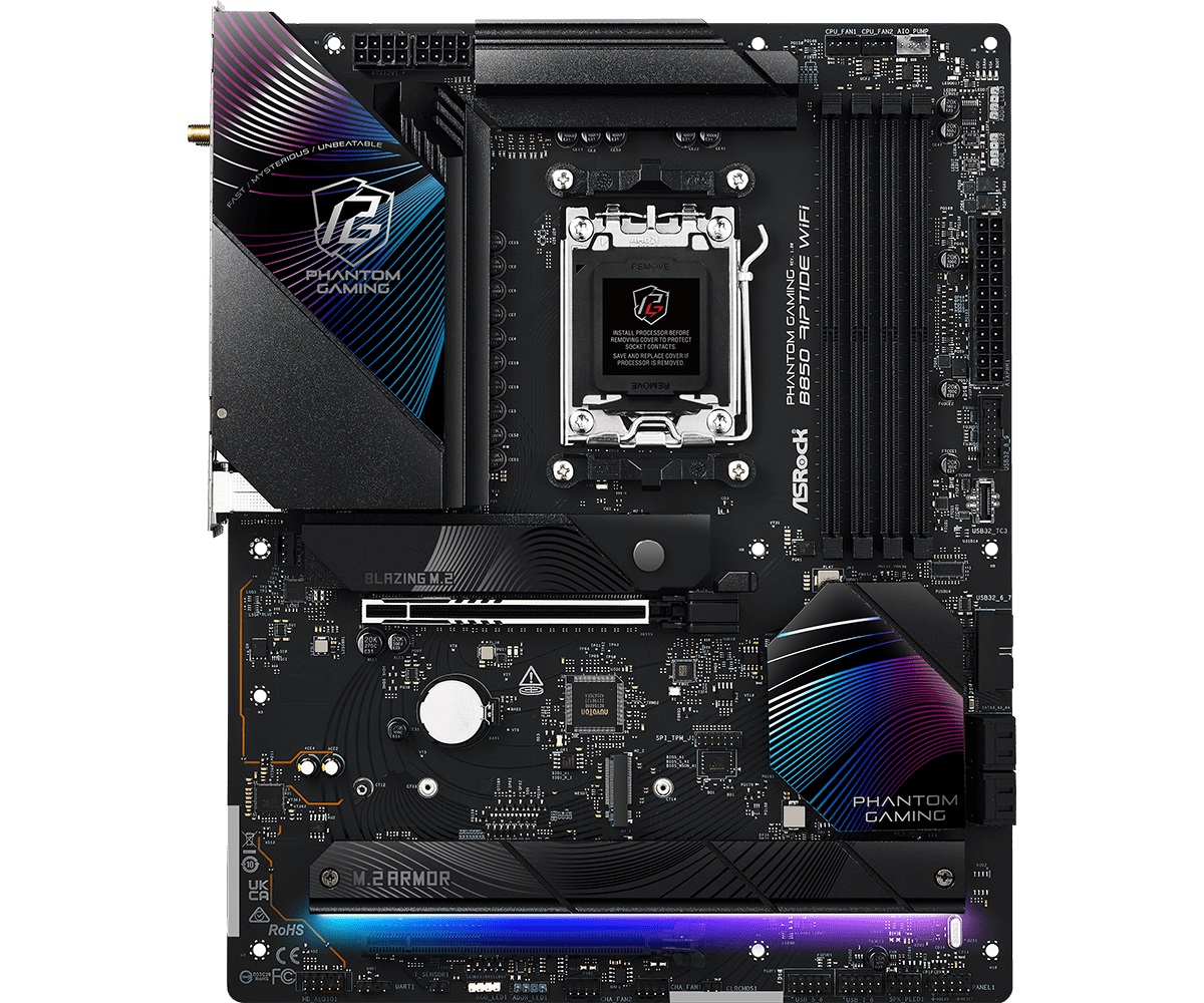 Дънна платка Asrock B850 RIPTIDE WIFI AM5