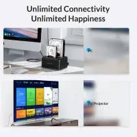 Orico докинг станция Storage - HDD/SSD Dock - 2.5/3.5 inch USB-C/USB-A - 6819C3-V1