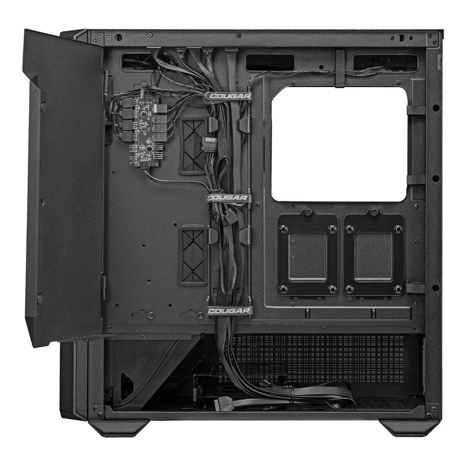 Кутия COUGAR MX600 Mid-Tower Black - CGR-57C9B-RGB