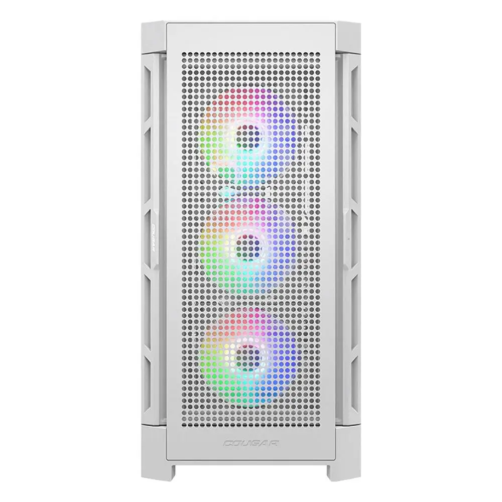 Кутия COUGAR DUOFACE PRO White RGB Mid-Tower Case