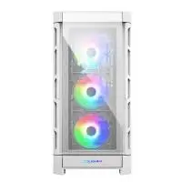 Кутия COUGAR DUOFACE PRO White RGB Mid-Tower Case