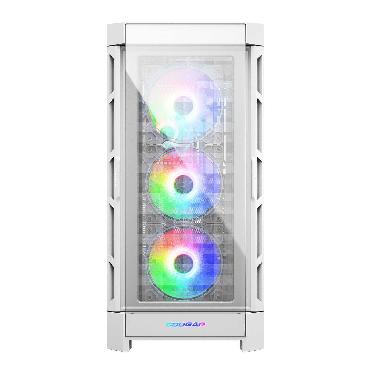 Кутия COUGAR DUOFACE PRO White RGB Mid-Tower Case