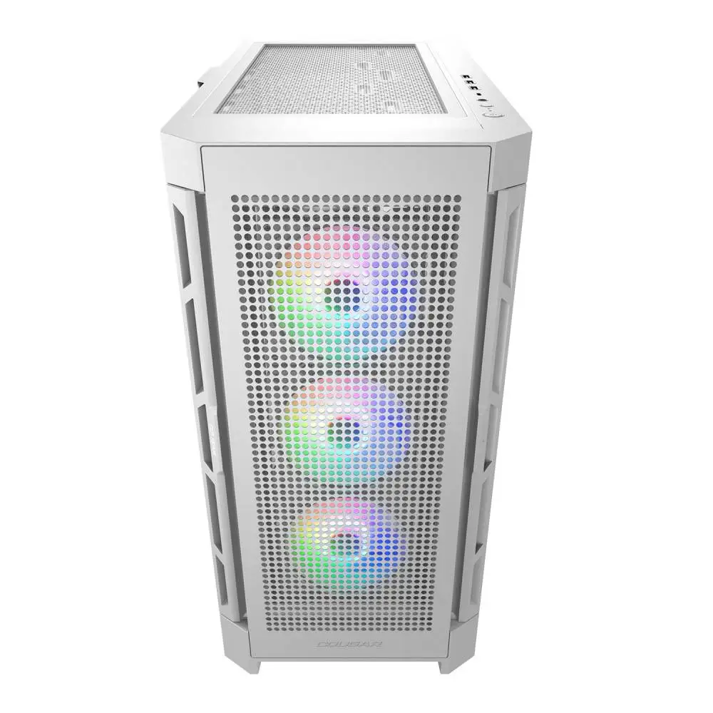 Кутия COUGAR DUOFACE PRO White RGB Mid-Tower Case