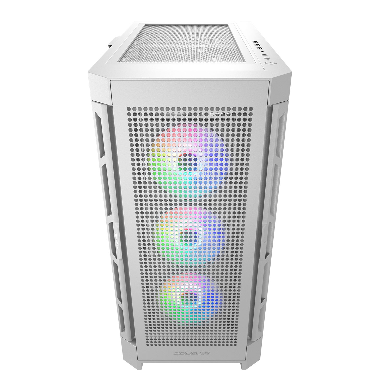 Кутия COUGAR DUOFACE PRO White RGB Mid-Tower Case