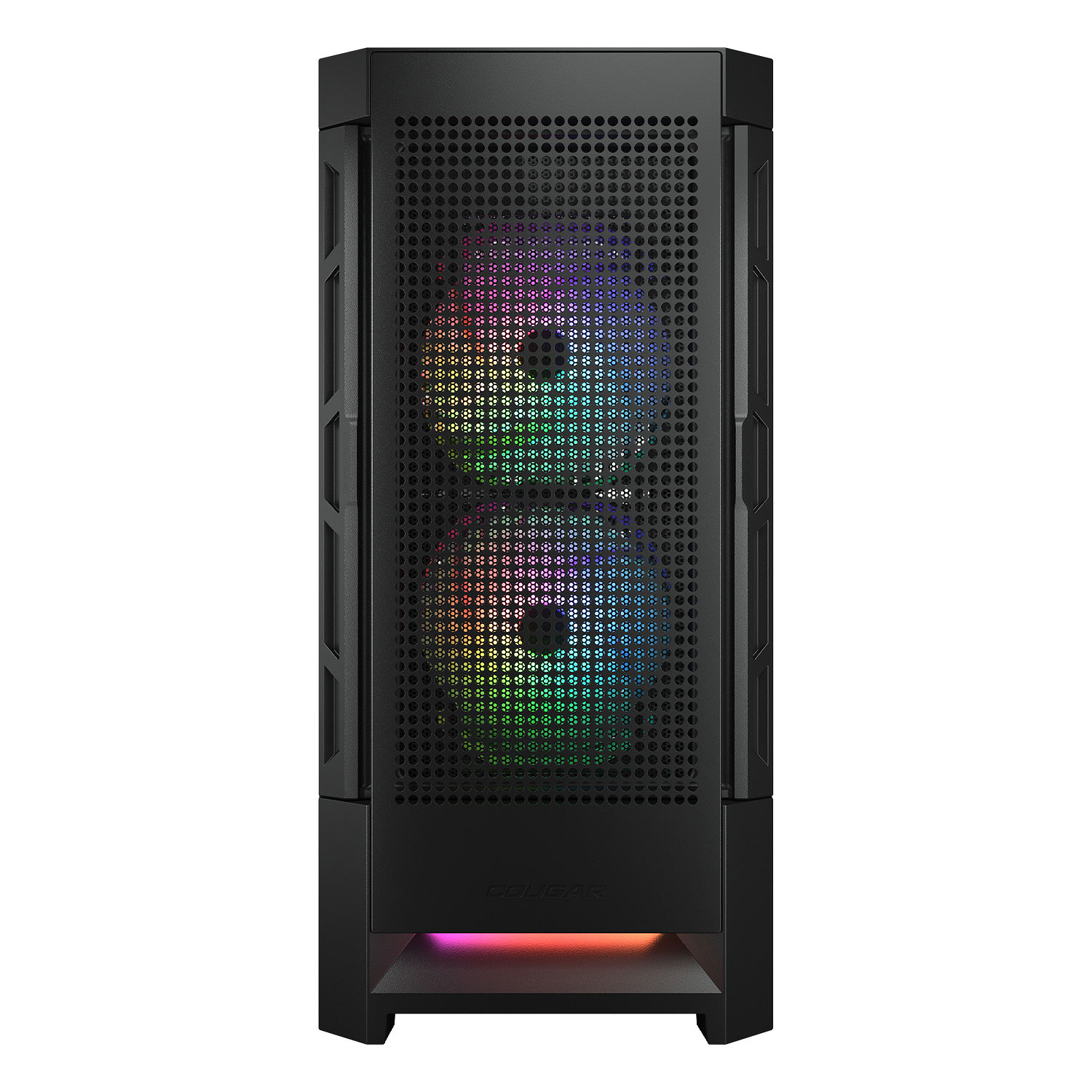 Кутия COUGAR DUOFACE RGB Mid-Tower Case Black - CGR-5ZD1B-RGB