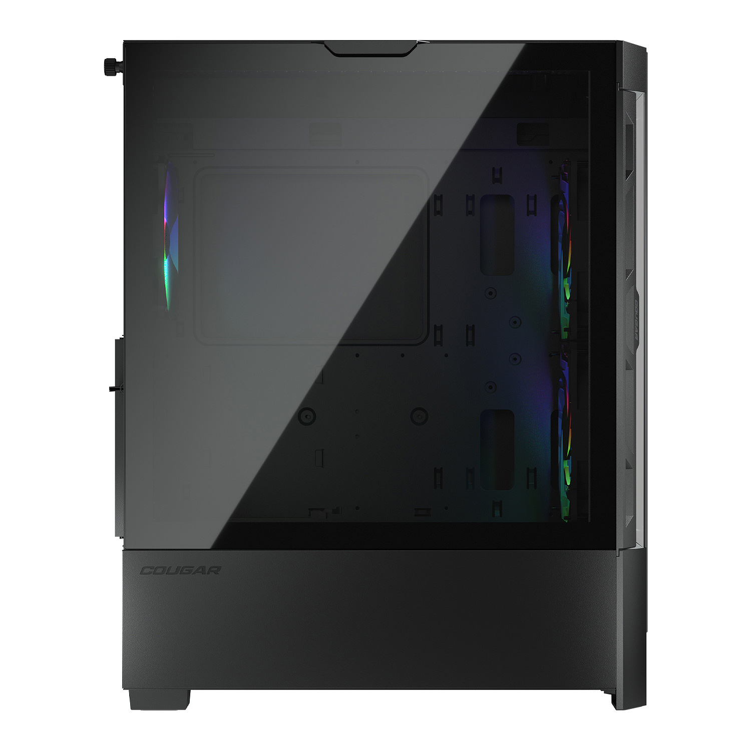 Кутия COUGAR DUOFACE RGB Mid-Tower Case Black - CGR-5ZD1B-RGB