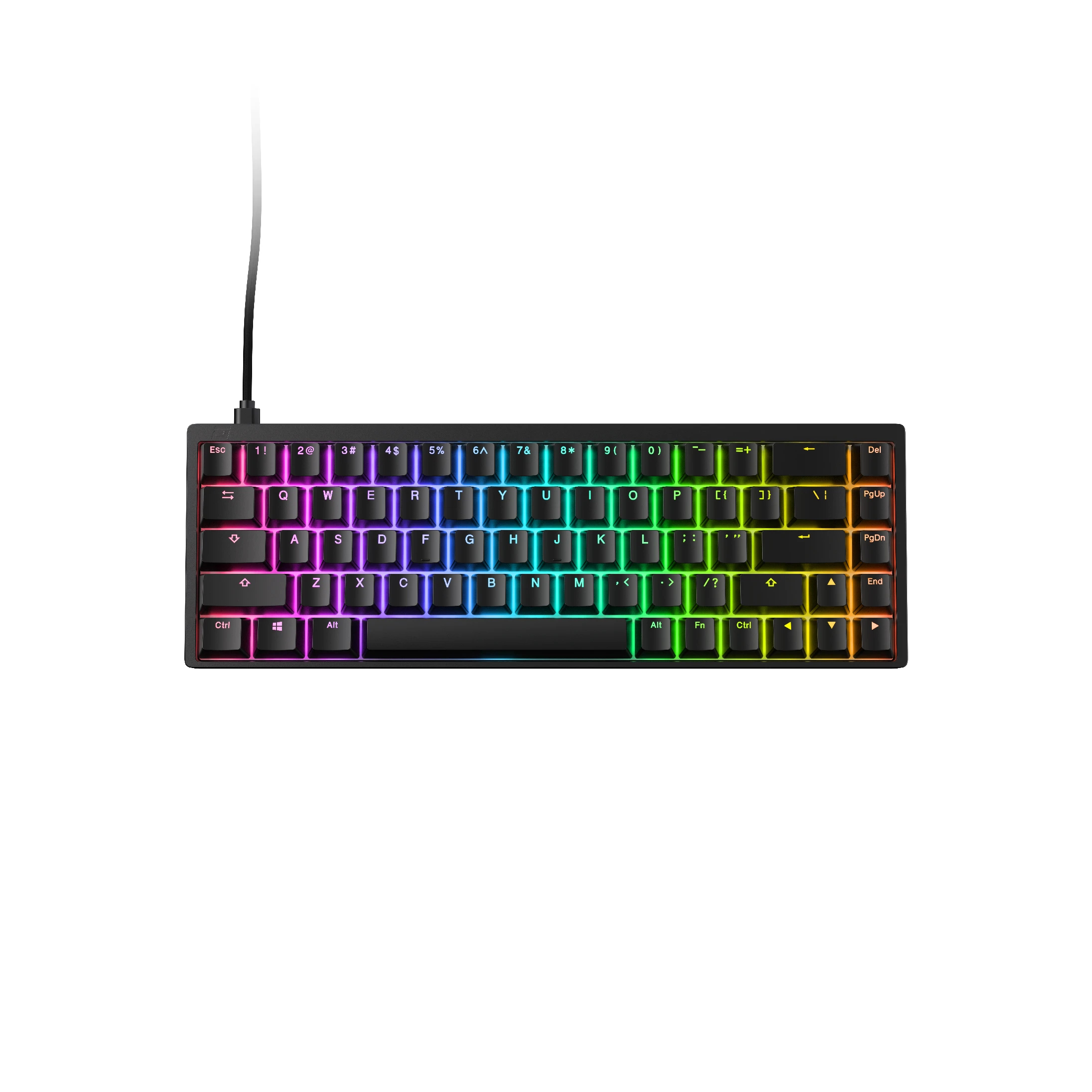 Геймърска механична клавиатура Endgame Gear KB65HE - Gateron Magnetic Switches, Hall Effect, RGB - Black