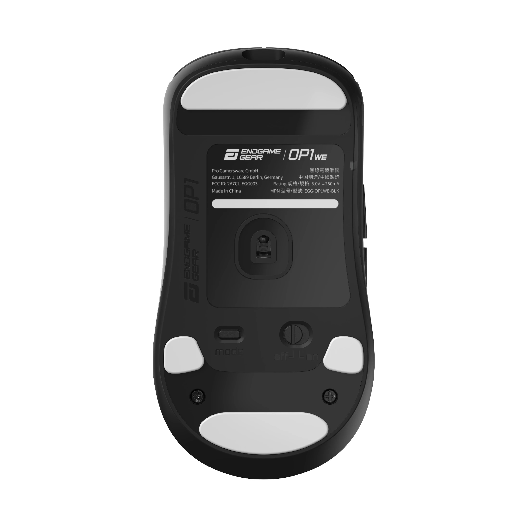 Геймръска мишка Endgame Gear OP1we Wireless Black