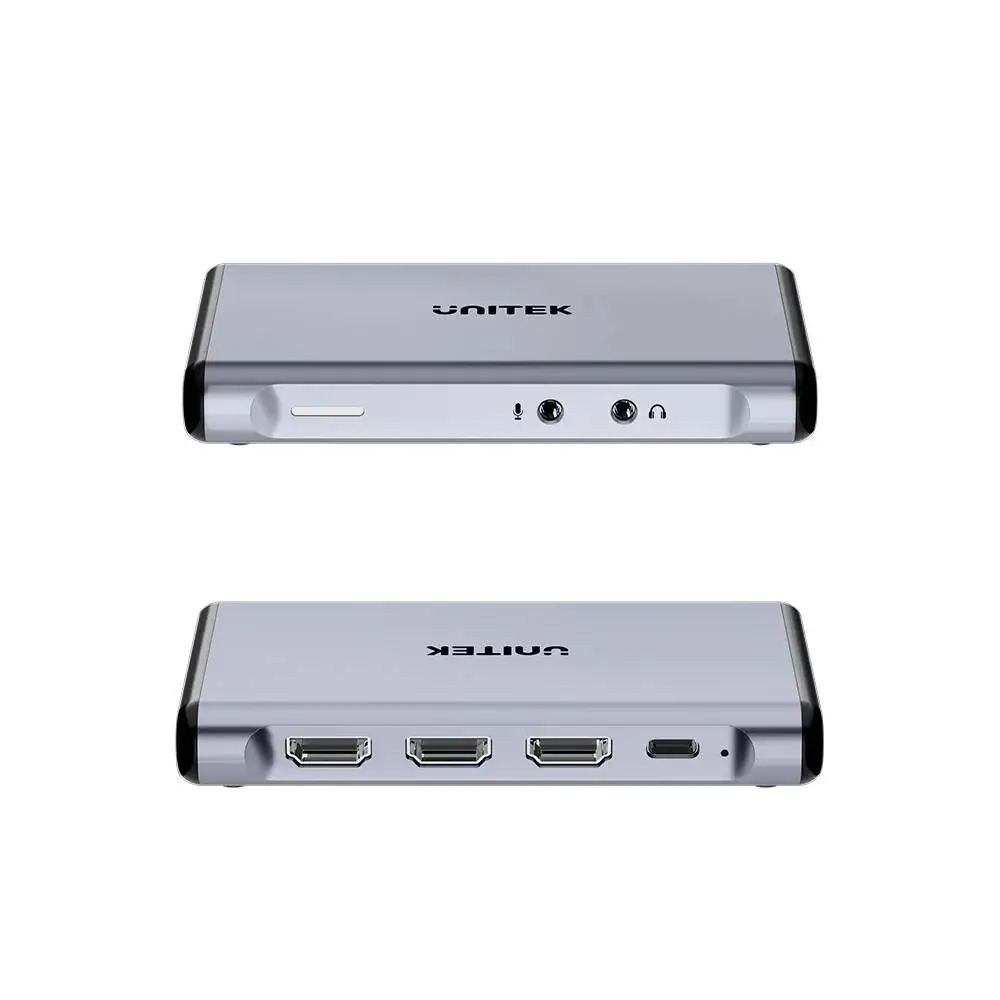 Unitek външна кепчър карта Video Capture Card - 4K@60Hz, Aluminium - V1177AGY01